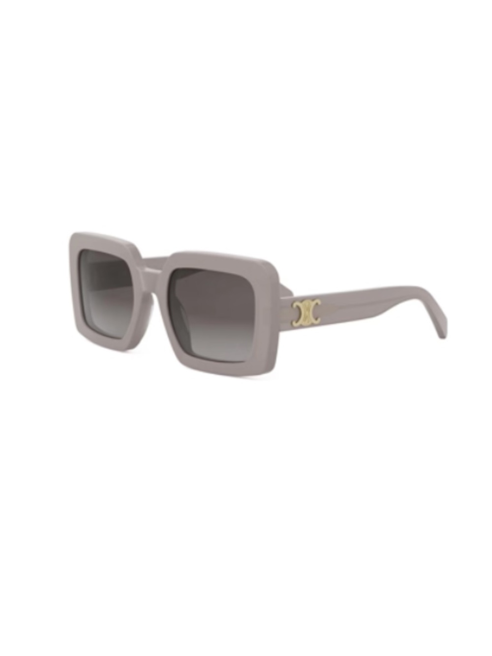 Celine CL40304U 52A 56 Acetate Shiny Havana Gray Sunglasses CL40304U - Picture 1 of 2